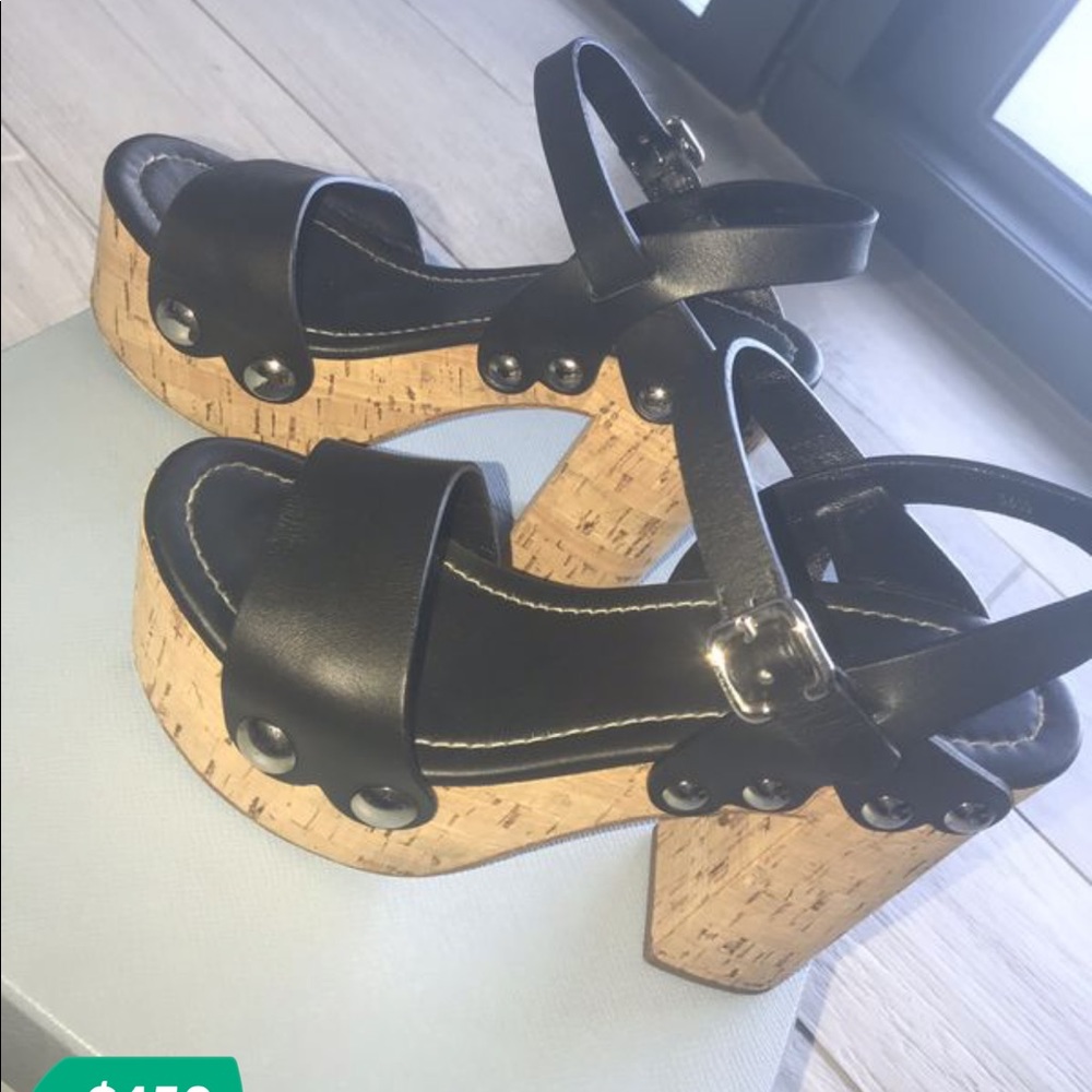 Prada heels with box & dust bag